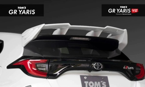 Китай GR YARIS GEN1 SPOILER TYLNY Задній спойлер TOMS RACING LOTKA AERO для TOYOTA GR YARIS GEN1 2020-2024