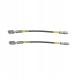 PiterParts 10127110500 Гальмівні шланги тефлонові в сталевому обплетенні AUDI A4 B7, комплект згідно з OEM