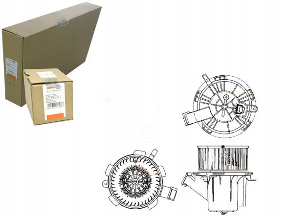 Behr Hella Service BRH8EW 351 040-641/RS7 Behr hella вентилятор повітродувки brh, 8ew 351 040-64