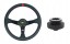 RBS Technology RBS-KZ-16+E36 Спортивне кермо RBS Technology шкіра перфорована 35/9см + наба BMW E36