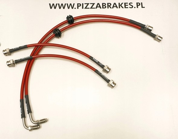 Pizza Brakes Przewody w stalowym oplocie PEUGEOT 406 coupe (8C) Провід у сталевому обплетенні PEUGEOT 406 купе (8С)