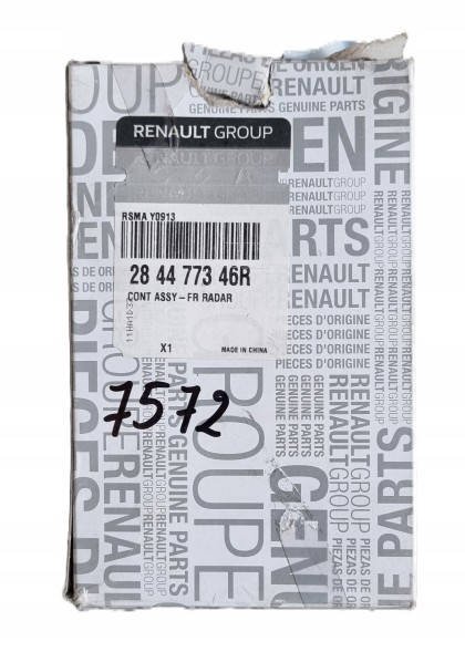 Renault OE 284477346R Orpelów_Renault 7572 TALISMAN ARKANA МОДУЛЬ КЕРУВАННЯ DISTRONIC РАДАР АДАПТИВНИЙ КРУЇЗ-КОНТРОЛЬ