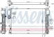 Nissens 67107A Радіатор двигуна nissens 67107a
