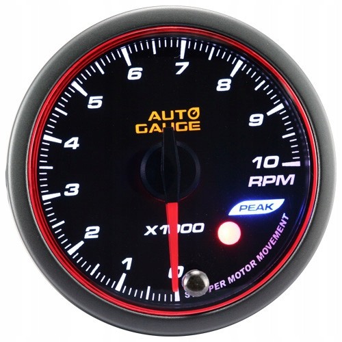 Auto Gauge 548RPM-60 Новий Auto Gauge тахометр Stepper Motor Peak серії 60 мм жовтий