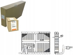 Behr Hella Service BRH8FV 351 331-501(HQ) Випарник, кондиціонер citroen ds5 peugeot 3008, 50