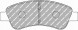 Ferodo FCP1399R Гальмівні колодки kpl. Fcp1399r