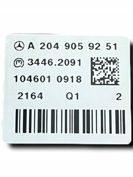 Mercedes-Benz OE MERCEDES BENZ W204 БАГАТОФУНКЦІОНАЛЬНА ПАНЕЛЬ КНОПОК A2049059251