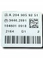 Mercedes-Benz OE MERCEDES BENZ W204 БАГАТОФУНКЦІОНАЛЬНА ПАНЕЛЬ КНОПОК A2049059251