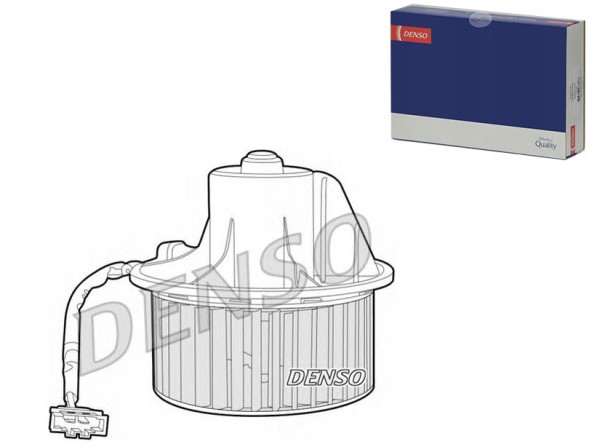 Denso DENDEA32004/RS2 Вентилятор повітродувки denso 701819021b + комплект водія #3