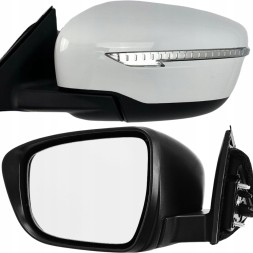 Китай E-4067 NISSAN X-TRAIL T32 ЕЛЕКТР РОЗКЛАДНЕ ДЗЕРКАЛО З ПІДІГРІВОМ 9-КОНТАКТНЕ ЛІВЕ 2014-2020