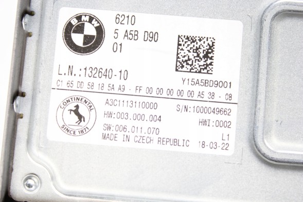 BMW OE 5A825C6 5B3D901 5A9C382 5A86211 5A5BD90 МОДУЛЬ ЛІЧИЛЬНИКА КОМБІ BMW G42 G20 G70 iX I20 G05 X5 G06 X6 G07 X7 XM G09 LCI