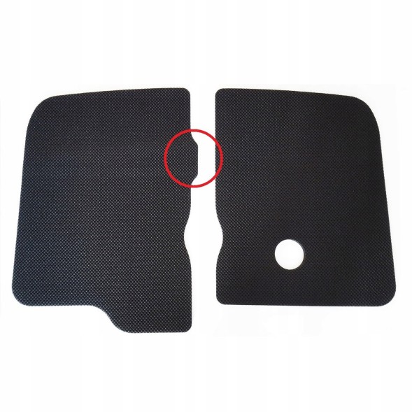 OEM 94455677201 Звукоізоляційний килимок капота Porsche 944 89-