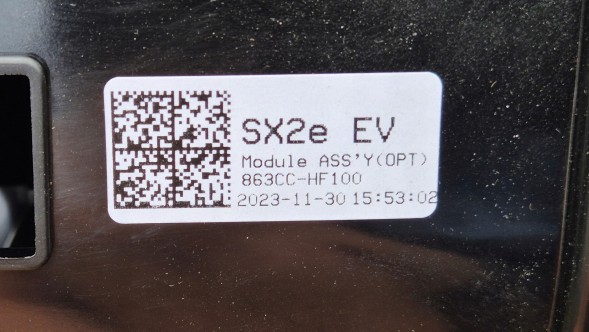 Hyundai OE GNIAZDO ŁADOWANIA KONA II EV HF100 Розетка Порт зарядки Hyundai Kona Electric II EV 23- OE 863CC-HF100 !