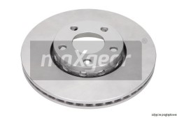 Maxgear 19-0804MAX,19-0641 Диски та колодки передні maxgear opel astra H 1.7 CD