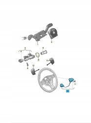 Volkswagen OE 2H0959442ICX Комплект кнопок мультируля ASO VW