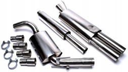 TA-Technix EVOG3AE276-1 Спортивна вихлопна система 2х76мм CATBACK TA EVOG3AE276 VW GOLF III (1H1)