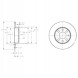 Delphi BG3567,LP1676 Передні диски та колодки DELPHI OPEL CORSA C 1.2 (F0