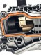 Ford OE DS7Q-8A586-AB Новий термостат з корпусом citroen peugeot 2.0 bluehdi oe