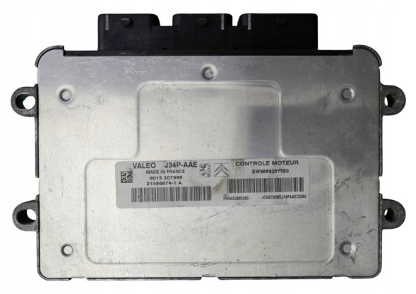 Peugeot OE 9666257580 21586674 1A КОНТРОЛЕР ДВИГУНА PEUGEOT 206 1.4 9666257580 21586674-1A + ПРОГРАМУВАННЯ