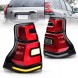 VLAND 818191-1 mhm Комплект задніх ліхтарів Vland LED Red Tuning для Toyota Land Cruiser 150 FJ150 2009-2016