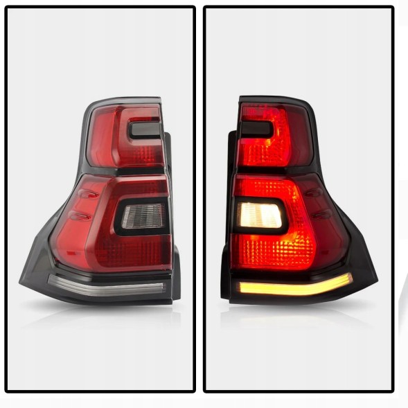 VLAND 818191-1 mhm Комплект задніх ліхтарів Vland LED Red Tuning для Toyota Land Cruiser 150 FJ150 2009-2016
