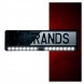 ST-LI-0809-001 Strands Рамка номерного знака з 2 LED фарами 9-36V 110W 8100lm DARK KNIGHT