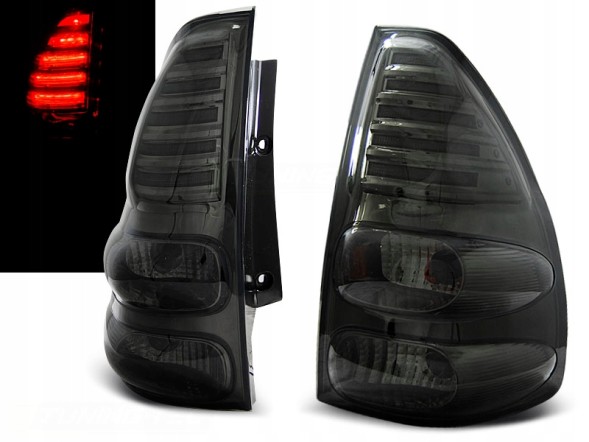 Eagle Eyes LDTO09 mhm Світильники тиль ne kpl Led Діодні Тюнінг Smoke Toyota Land Cruiser 120 2003-2009