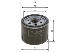 F026407022 BOSCH Фільтр оливи