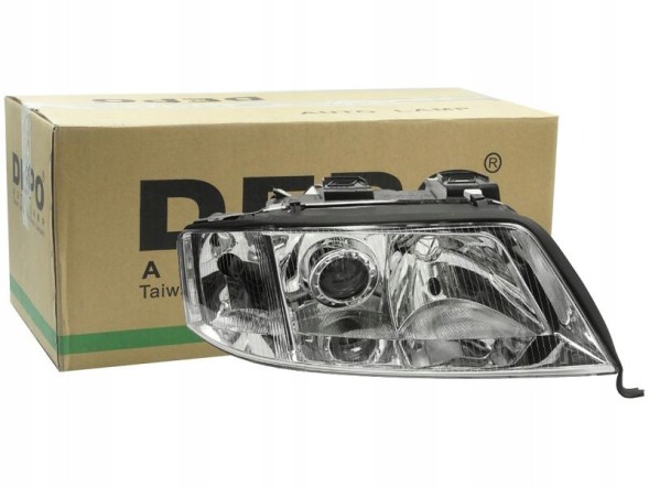 Abakus 441-1134R-LD-EM Фара права audi a6 c5 1997-1998 depo h1 / h7