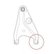 GV0476 CTR Сайлентблок CVT 41
