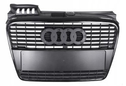 AutoDor 8421291388 Решітка радіатора AutoDor чорна для Audi A4 B7 2004-2007 передня заміна