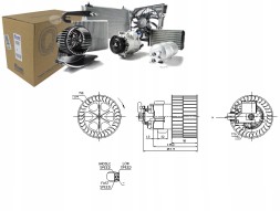 Nissens NIS87154/RS1 Вентилятор ниссенс 158006n v40031117