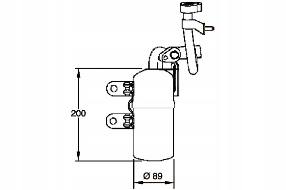 Hella HEL8FT 351 335-101(iMOTO) Осушувач кондиціонера hella 30676523 30647907 306 + набір водія #37