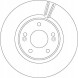Maxgear 19-3888 + 19-4682 KIA CEED III (CD) Накладки + передні диски maxgear kia ceed 3 iii cd
