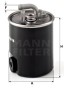 WK 842 18 MANN FILTER Фільтр палива