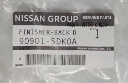 Nissan OE 909015DA0A Щиток заслінки пластик багажник Infiniti QX30 2017-19 НОВИЙ OE