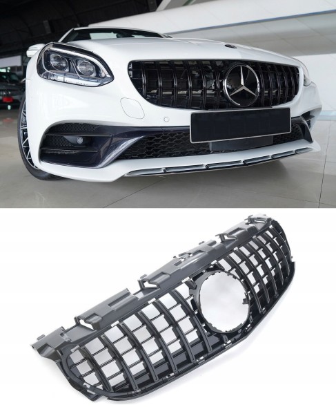 Automaniac A172044 PANAMERICANA GRILL MERCEDES SLC R172 W172 PANAMERICANA AMG GT ЧОРНИЙ