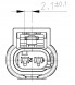 e-connectors 42831800/4H0973323/3-1718643-1/100 Вилки типу 4H0973323 (100 штук - тільки корпус)