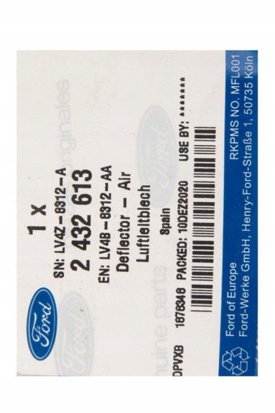 Ford OE LV4B-8312-AA Пневмокермо верхнє kuga escape сша 2020-