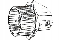 Hella 8EW 009 157-541 HEL/BOX Вентилятор hella citroen c4 i 2.0 hdi (lc