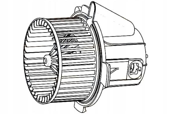 Hella 8EW 009 157-541 HEL/BOX Вентилятор hella citroen c4 i 2.0 hdi (lc