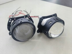 CHINA BIL-DCP-002-30-6000K Комплект 2x bi led лінзи 3.0 6000k легке встановлення h4 h7 easy fit