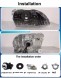 CHINA BIL-DCP-002-30-6000K Комплект 2x bi led лінзи 3.0 6000k легке встановлення h4 h7 easy fit