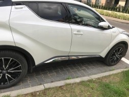 SAS 45896 Набір хромованих чохлів на двері Toyota C-HR