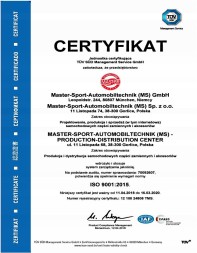 Master-Sport 36809-SET-MS Комплект важелів 8x важіль підвіски передній для audi a4 b7 2004-2008р