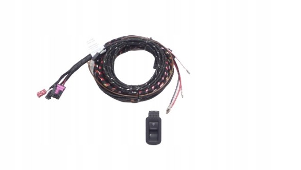 VAG-SYSTEM 5H GOLF VIII WIĄZKA PRZYCISK НОВИЙ ПУЧОК ЕЛЕКТРИЧНОГО ГАЧКА VW ГОЛЬФ VIII 5H + КНОПКА