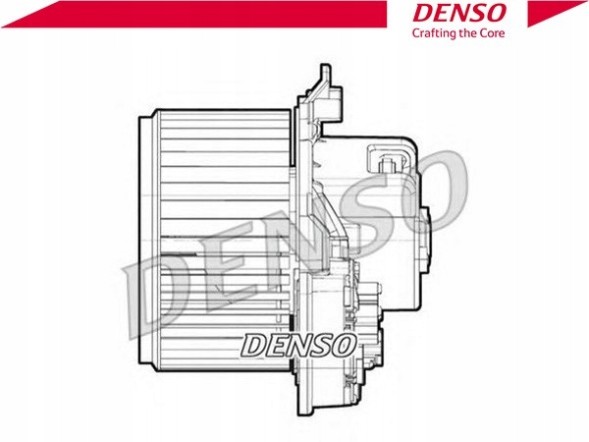 Denso DENDEA09072/RS4 Denso вентилятор повітродувки 77365027