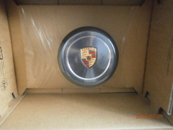 Porsche OE 95B880201AT 5Q0 Чорна водійська подушка безпеки Porsche Macan ОРИГ