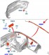 Ford OE 2302276 ШТОРА AIRBAG ЛІВА СТОРОНА FORD FOCUS MK4 2018- 2474206 _ JX7B-A042D95-BG