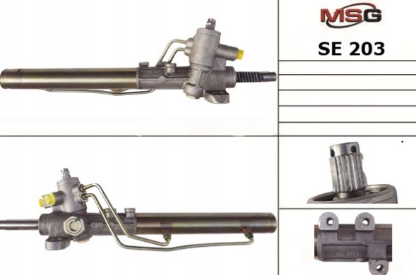 MSG SE203NEW Рульова рейка VW Golf III 91-98 VW Caddy II 95-04